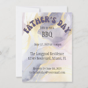 Vaderdag BBQ Uitnodiging