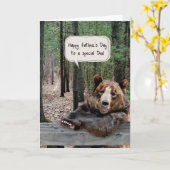 Vaderdag Beer in het bos Kaart (Gele Bloem)