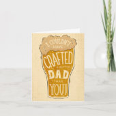 Vaderdag Beer Kaart | Ik had niet kunnen ambachtel (Voorkant)