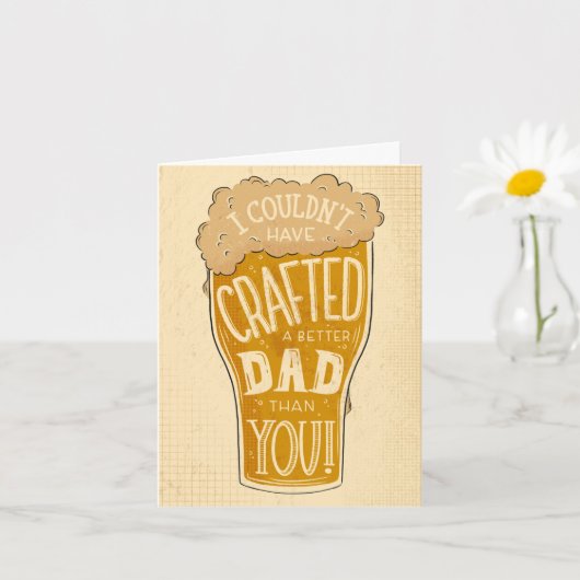 Vaderdag Beer Kaart | Ik had niet kunnen ambachtel (Kleine Plant)