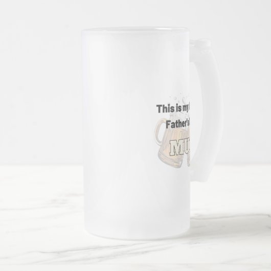 Vaderdag Beer Mok (Voorkant rechts)