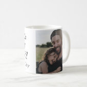 Vaderdag bericht van Daughter Foto Koffiemok (Voorkant rechts)