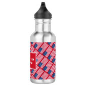 Vaderdag BEST AMERIKAANS DAD USA - Aangepast Waterfles (Rechts)