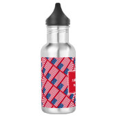 Vaderdag BEST AMERIKAANS DAD USA - Aangepast Waterfles (Links)