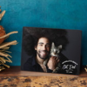  Vaderdag Best Cat Pap Foto Fotoplaat