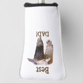 Vaderdag "Best Dad" Hawk Golfheadcover (Draai 90)