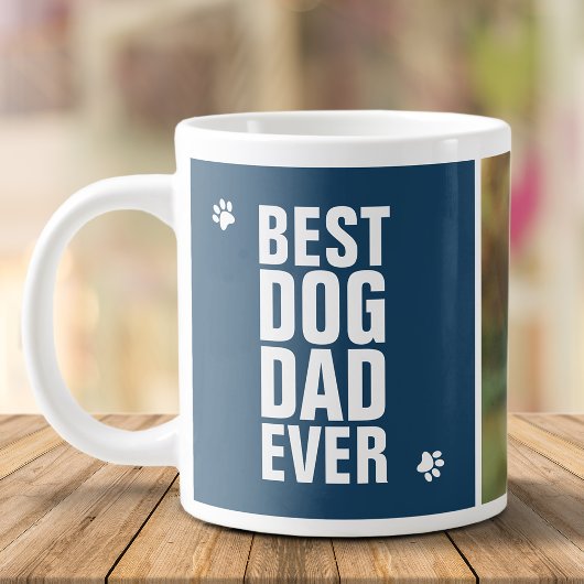 Vaderdag Best Dog Dad Ever Photo Grote Koffiekop