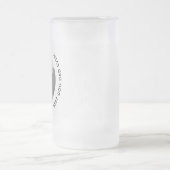 Vaderdag Best Dog Dad Golden Custom Foto Matglas Bierpul (Center)