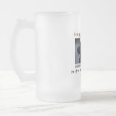 Vaderdag Best Dog Dad Oog Pet Photo Matglas Bierpul (Links)