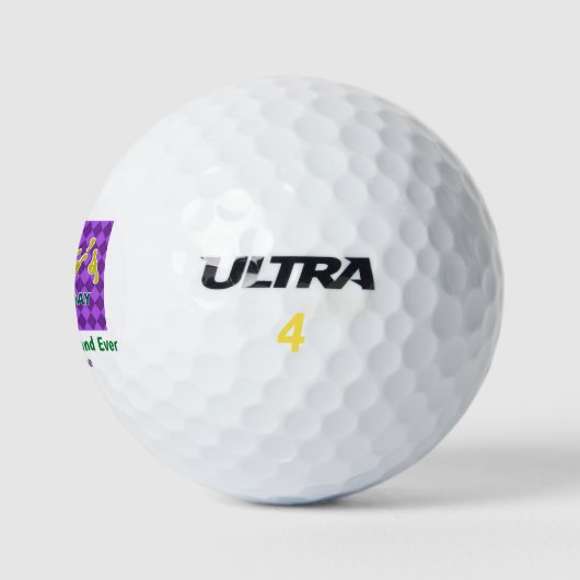 Vaderdag Best Husband Dad Ever Golfballen (Logo)