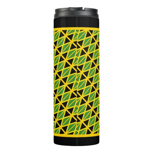 Vaderdag BEST JAMAICAN DAD Flag Custom Jamaica Thermosbeker (Achterkant)