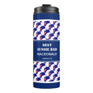 Vaderdag BESTE AUSSIE DAD Custom Australia Thermosbeker