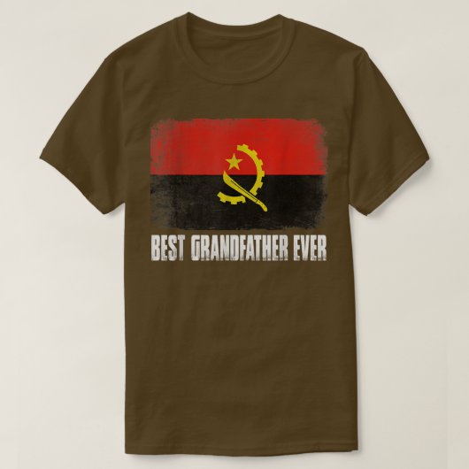 Vaderdag Beste grootvader ooit in nood Ango T-shirt (Design voorkant)