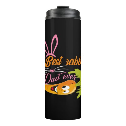 Vaderdag Beste konijnenvader ooit Thermosbeker (Voorkant)