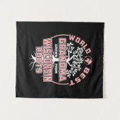 Vaderdag | Beste oma van de wereld Wandkleed (Voorkant (horizontaal))