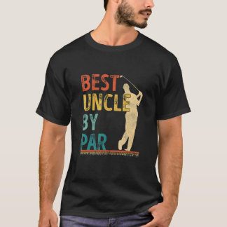 Vaderdag Beste Oom Door Par Golfer Papa Golf T-shirt