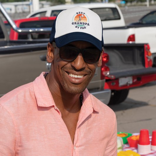 Vaderdag Beste opa, vader in ruste Golfer Trucker Pet