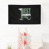 Vaderdag beste opa voor veraf spandoek (Insitu)