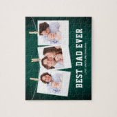 Vaderdag | Beste pap ooit 3 Foto-collage Legpuzzel (Verticaal)