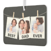 Vaderdag | Beste pap ooit 3 Foto-collage Luchtverfrisser (Links)