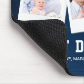 Vaderdag | Beste pap ooit 3 Foto-collage Muismat (Hoek)