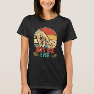 Vaderdag beste pap ooit met een pap-klep t-shirt
