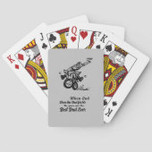 Vaderdag Beste pap, van God Pokerkaarten (Achterkant)