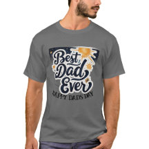 Vaderdag | Beste papa ooit aangepaste T-shirt