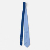 Vaderdag Beste Papa Ooit Blauw Stropdas (Achterkant)
