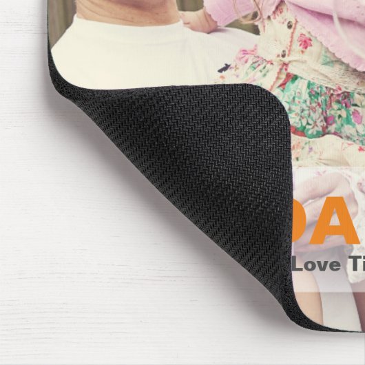 Vaderdag Beste papa ooit foto Muismat (Hoek)