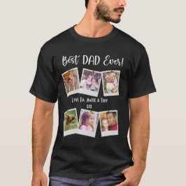 Vaderdag Beste papa ooit foto T-shirt