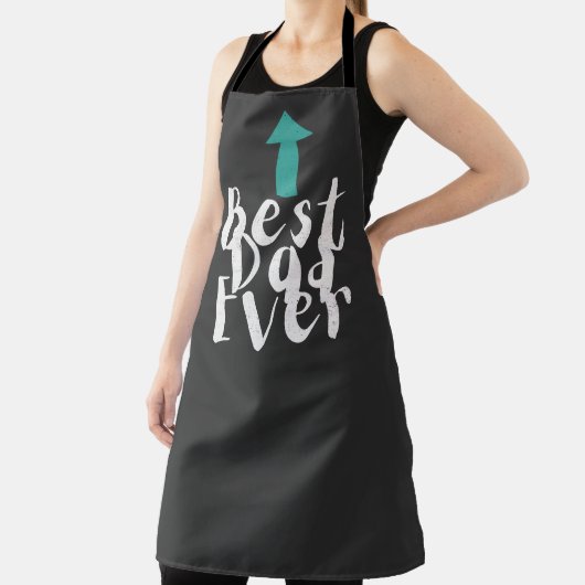 Vaderdag Beste papa ooit minimalistisch Schort (Insitu)