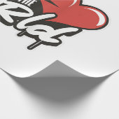 Vaderdag Beste papa ter wereld Cadeaupapier (Hoek)