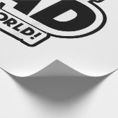 Vaderdag Beste Papa Ter Wereld Cadeaupapier (Hoek)