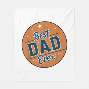 Vaderdag Beste Papa Ter Wereld Fleece Deken