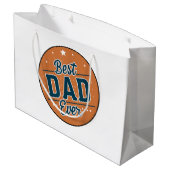 Vaderdag Beste papa ter wereld Groot Cadeauzakje (Achterkant Gekanteld)