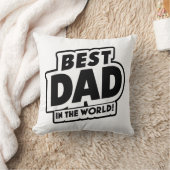 Vaderdag Beste papa ter wereld Kussen (Deken)