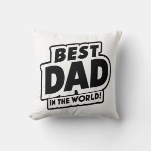 Vaderdag Beste papa ter wereld Kussen