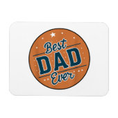 Vaderdag Beste papa ter wereld Magneet (Horizontaal)