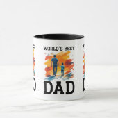 Vaderdag "Beste Papa ter Wereld" Mok (Midden)