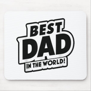 Vaderdag Beste papa ter wereld Muismat