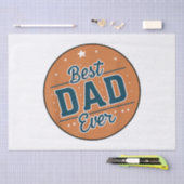 Vaderdag Beste papa ter wereld Tissuepapier (Craft)