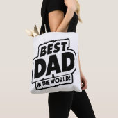 Vaderdag Beste papa ter wereld Tote Bag (Dichtbij)