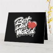 Vaderdag Beste Papa Van De Wereld Kaart (Gele Bloem)