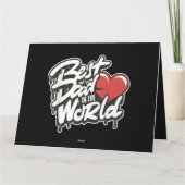 Vaderdag Beste Papa Van De Wereld Kaart (Achterkant)