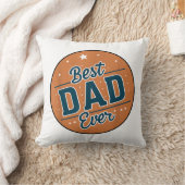 Vaderdag Beste Papa Van De Wereld Kussen (Deken)