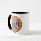Vaderdag Beste Papa Van De Wereld Mok (Voorkant links)