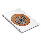 Vaderdag Beste Papa Van De Wereld Notitieboek (Rechterzijde)