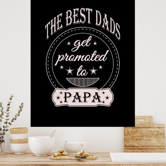 Vaderdag | Beste pappa Poster (Keuken)