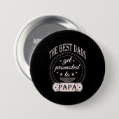 Vaderdag | Beste pappa Ronde Button 7,6 Cm (Voorkant /achterkant)